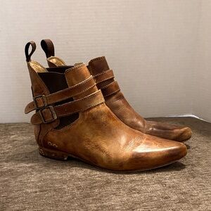Women’s Brown Leather Ankle Boots